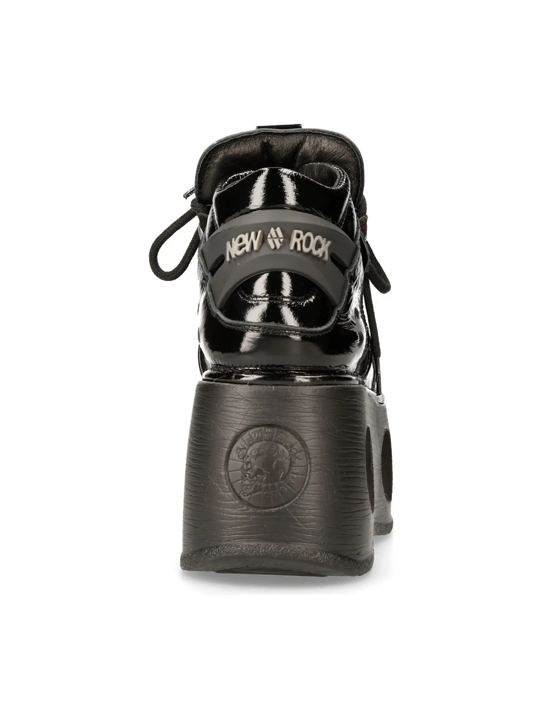 ANKLE BOOT BLACK NEPTUNO WITH LACES M-TANK006C-C8