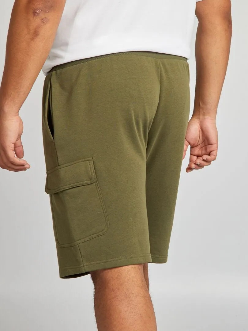 Bermudas tipo jogging - KAKI