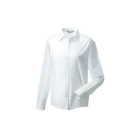 Blusa Manga Larga Mujer Popelina de Russell