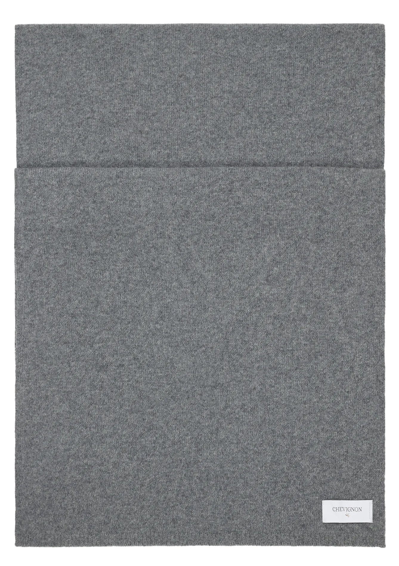CHEVIGNON SET - Bufanda de punto en gris