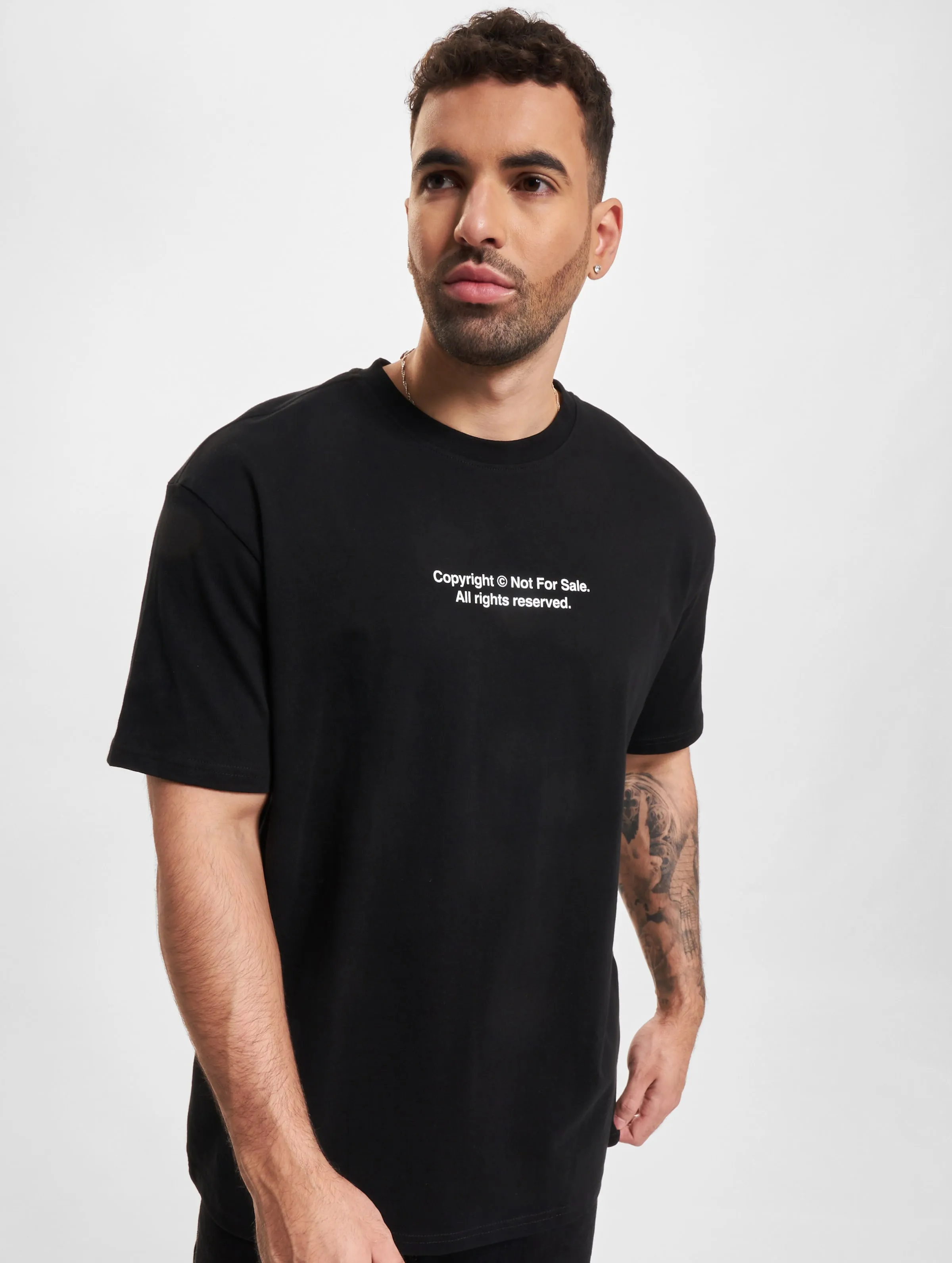 Mister Tee Upscale Fingerprint Oversize