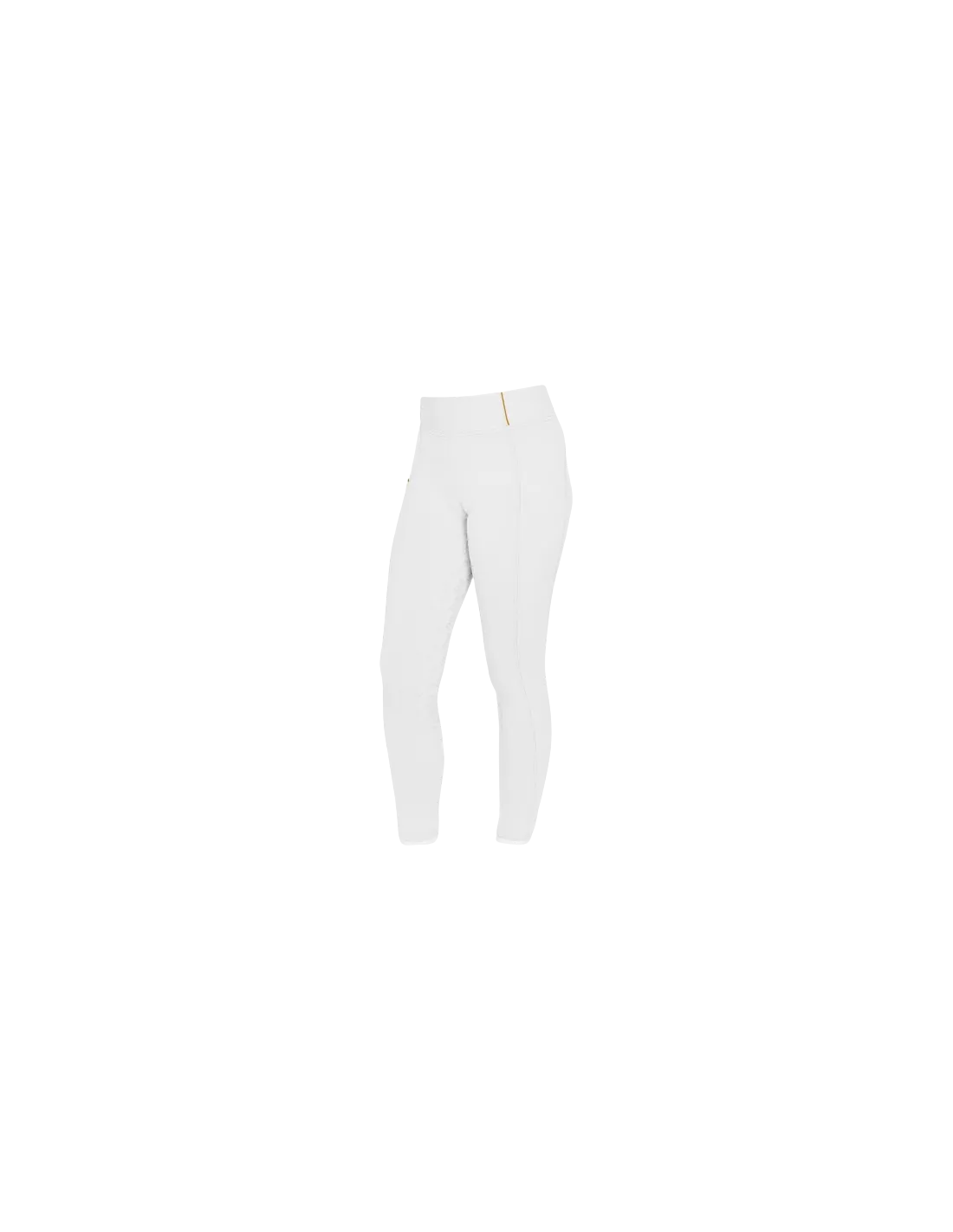 Oferta leggins ajustados de niña con agarre completo blanco
