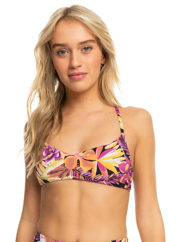 Printed Beach Classics - Top de Bikini Bralette para Mujer
