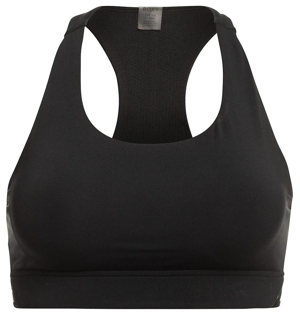 sujetador Roxy Bold Moves Sports - KVJ0/Anthracite - women´s