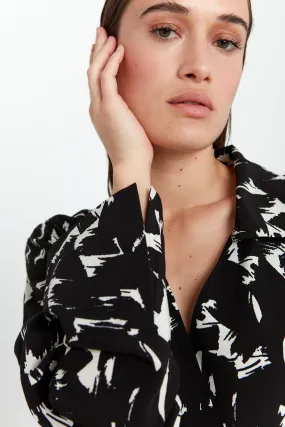 Vero Moda Blusa de manga larga cruzada