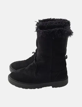 Zara Bota negra pelo interior